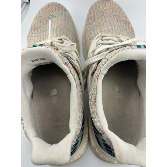 Women's Adidas Ultra Boost Athletic Shoes Size 10 Beige Multi-color - Picture 7 of 16